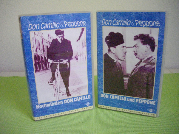 2 Video-Klassiker: Don Camillo und Peppone