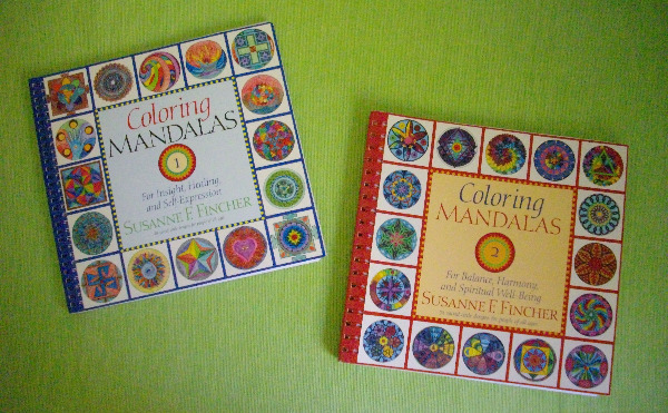 2 Bücher: Coloring Mandalas - Band 1 & Band 2