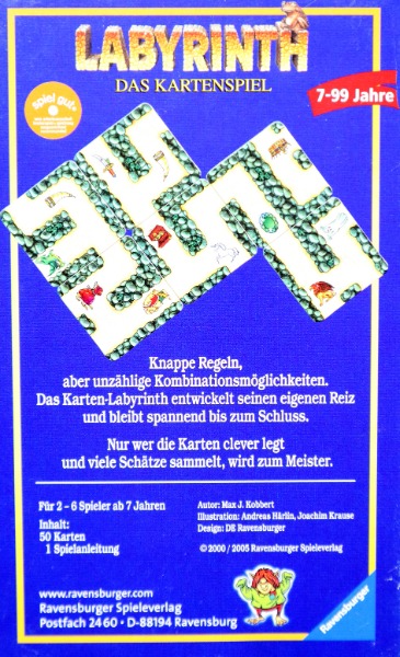Labyrinth - Das Kartenspiel von Ravensburger
